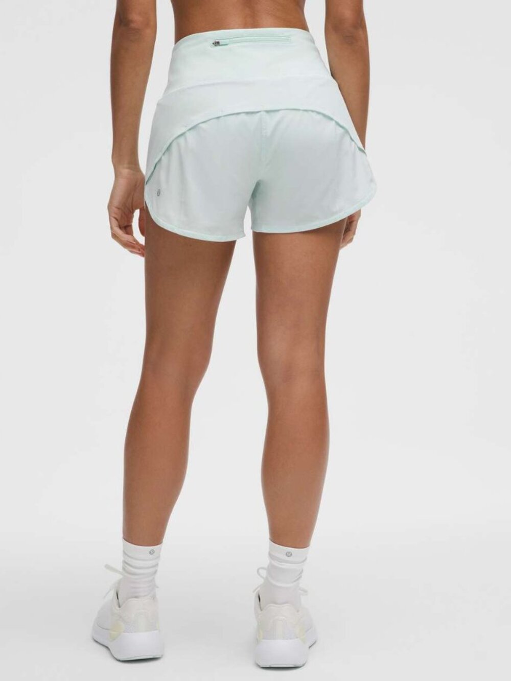 NWT Lululemon Speed Up Short High Rise 4" Lined Mint Breeze 8